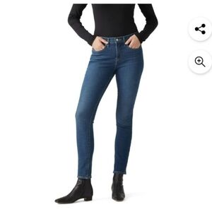 Levi's 311 Shaping Skinny A Mid Rise Smoothing Tummy Panel Shapes Through